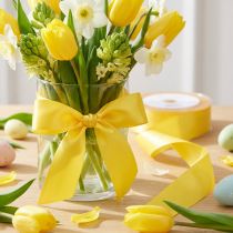 Product Gift and decoration ribbon 40mm x 50m yellow