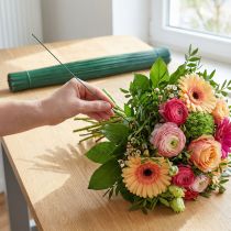 Product Gerbera Wire Floristry Wire Green 0.6/300mm 1kg
