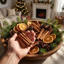 Product Cinnamon for decorating Christmas Dried Natural Decor 8cm 1kg