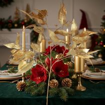 Product Eucalyptus Artificial Lancet Eucalyptus Branch Gold 95cm