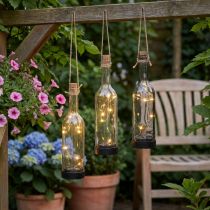 Product Solar Lights Outdoor Solar LED Bottles Ø7.5cm H31cm 3pcs