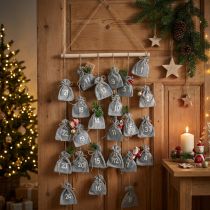 Product Advent calendar to fill Advent decoration bag H110cm