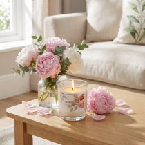 Product Scented candle in glass peony Peony Blush Ø7.5cm H8.5cm