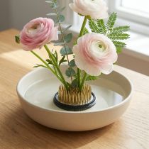 Product Flower hedgehog Kenzan Ikebana brass round Ø 40mm