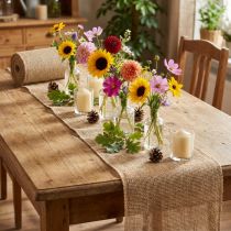 Product Table runner jute jute tape table tape nature W15cm L10m