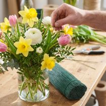 Product Plug-in wire green craft wire florist wire Ø0.4mm 13cm 1kg