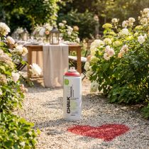 Product Marking spray in red chalk paint spray Montana 400ml