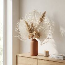 Product Palm fronds dried decorative leaves bleached 45cm 5 pcs