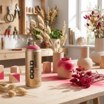 Product Raspberry paint spray for surfaces and decoration Montana Gold Red 400ml