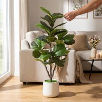 Product Artificial Ficus lyrata 120 cm decorative for living room