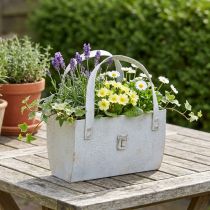 Product Metal bag, modern feel-good atmosphere for indoor and outdoor use, 28cm