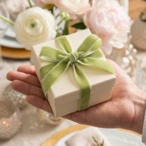 Product Decorative velvet ribbon on a roll for gift wrapping, 20mm wide, 10m long
