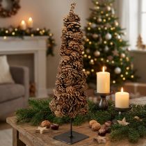 Product Pinecone Christmas Tree, Pine Cone Decoration, Natural, 14×50cm
