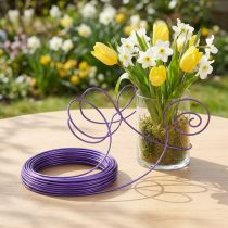 Product Aluminum Wire 2mm Purple 3m