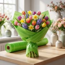 Product Cuff paper 37.5cm 100m May green/Green