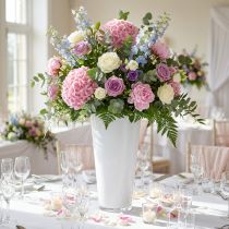Product Vase “Fizzy” Ø28.5cm H45cm White 1 pc