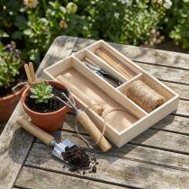 Product Garden tool set, basic equipment small devices in box 22×15×5.5cm