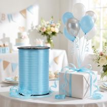 Product Curling ribbon light blue 4.8mm 500m