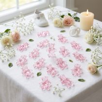 Product Pink teddy bear scatter decorations, 3.5cm, 60 pieces