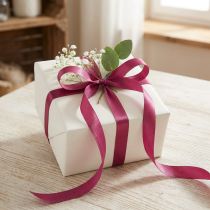 Product Decorative and gift ribbon taffeta ribbon Erika 10mm 50m