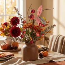 Product Artificial branch with apples for autumn and Christmas decoration