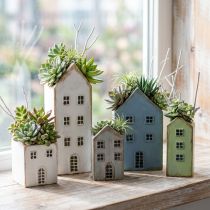 Product Decorative Houses Table Decoration Vintage Planter H12.5cm – 19cm Set of 4