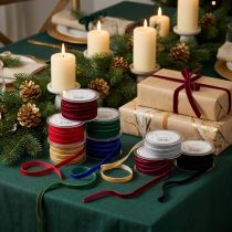 Product Decorative ribbon Velvet ribbon 10mm 20m Various colors