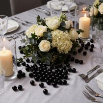 Product Decorative beads Ø8mm black 250 pcs
