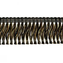 Product Fringe border fringe hair fringes black gold 4cm L25m