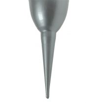 Product Grave vase silver 40cm