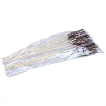 Product Spring Decoration Flower Stick Wooden Bird Decoration 8×6cm 12 pcs