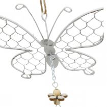 Spring decoration, metal butterflies, Easter, decoration pendant butterfly 2pcs