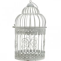 Spring decoration, birdcage for hanging, metal decoration, vintage, wedding decoration 28.5cm