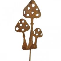 Product Garden plug patina toadstool decorative plug 10cm 6pcs