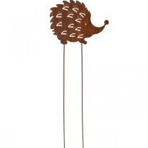 Product Garden stake hedgehog rust rust decoration bed stake 20cm