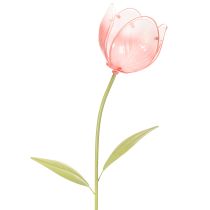 Product Garden stake flower decorative tulip for flower beds and borders 94cm