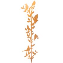 Product Garden stake branch with birds, metal decoration, 100cm