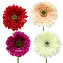 Product Artificial Gerbera Ø10cm L62cm Different colors