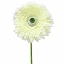 Product Gerbera artificial white 62cm 6 pcs