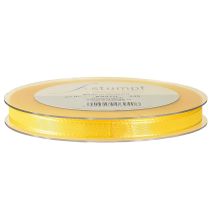 Product Gift and decoration ribbon 10mm x 50m yellow
