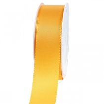 Gift ribbon decoration ribbon orange silk ribbon 40mm 50m