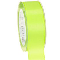 Product Gift ribbon decorative ribbon selvedge lime green 40mm 50m