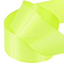 Product Gift ribbon decorative ribbon selvedge lime green 40mm 50m