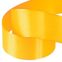 Product Gift ribbon decoration ribbon orange silk ribbon 40mm 50m