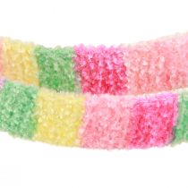 Product Gift Ribbon Terry Cloth Decorative Ribbon Colorful Striped 10mm 10m