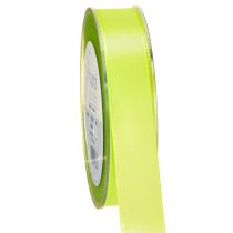 Product Gift ribbon green ribbon lime green 25mm 50m