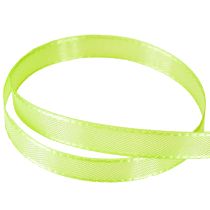 Product Gift ribbon lime green decorative ribbon satin ribbon 8mm 50m