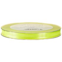 Product Gift ribbon lime green decorative ribbon satin ribbon 8mm 50m