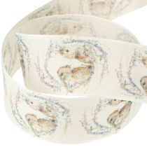 Product Gift ribbon Easter ribbon rabbits 40mm 18m