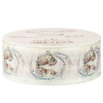 Product Gift ribbon Easter ribbon rabbits 40mm 18m